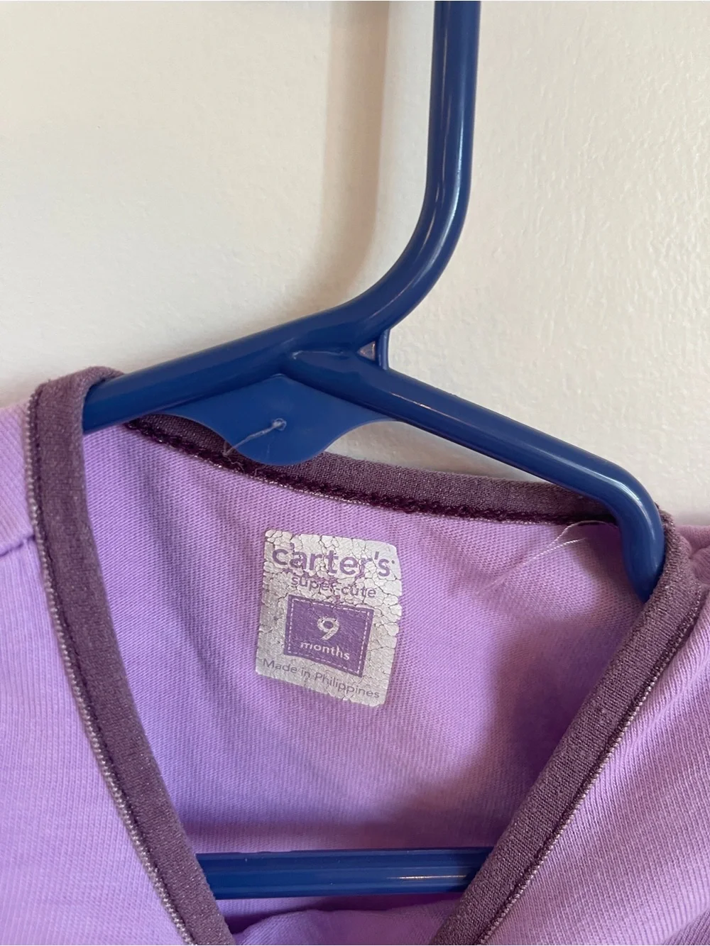 Carter’s‎ Kids Lavender Layered-Look Floral Tee